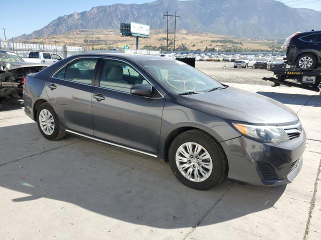 4T4BF1FKXDR312512 - 2013 TOYOTA CAMRY L GRAY photo 4