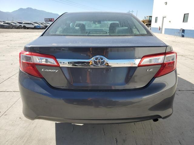 4T4BF1FKXDR312512 - 2013 TOYOTA CAMRY L GRAY photo 6