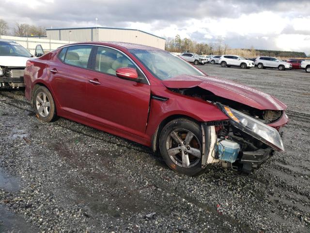 5XXGM4A76FG367644 - 2015 KIA OPTIMA LX MAROON photo 4