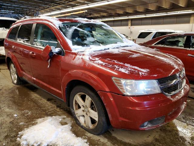 3D4GG57V49T245198 - 2009 DODGE JOURNEY SXT RED photo 4