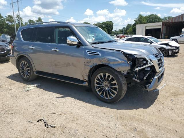 JN8AY2DAXN9390172 - 2022 NISSAN ARMADA PLATINUM GRAY photo 4