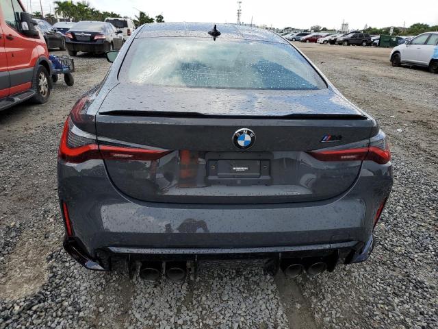 WBS43AZ07NCJ57895 - 2022 BMW M4 COMPETITION GRAY photo 6