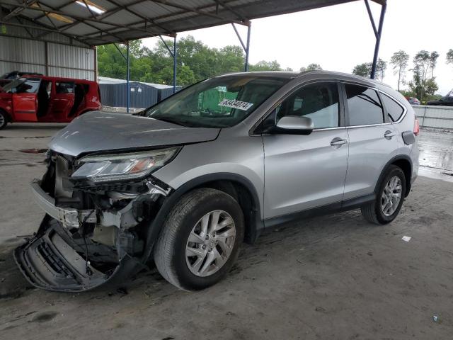 2HKRM4H77FH638097 - 2015 HONDA CR-V EXL SILVER photo 1