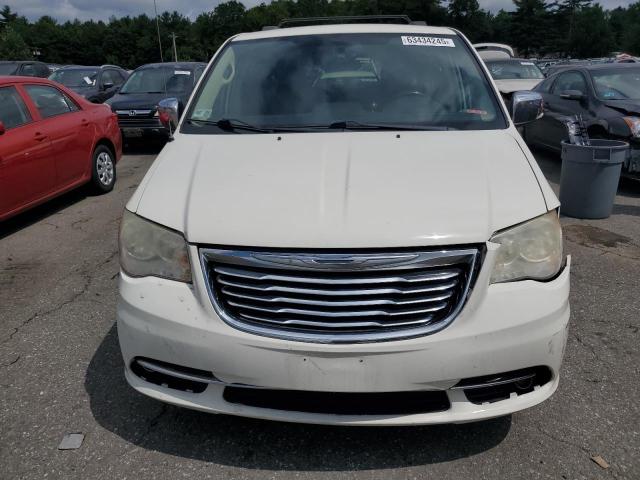 2C4RC1CG6DR645535 - 2013 CHRYSLER TOWN & COU TOURING L WHITE photo 5