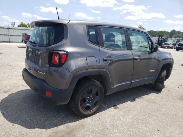 ZACCJBAB5JPG77403 - 2018 JEEP RENEGADE SPORT GRAY photo 3