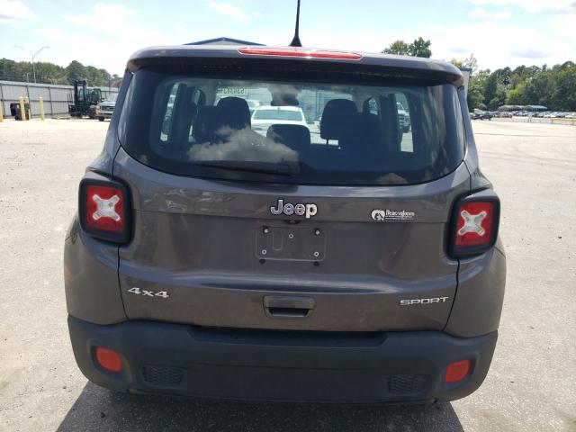 ZACCJBAB5JPG77403 - 2018 JEEP RENEGADE SPORT GRAY photo 6