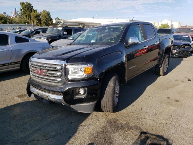 1GTP6DE16H1293477 - 2017 GMC CANYON SLT BLACK photo 1