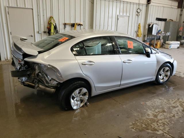 19XFB2F55EE080977 - 2014 HONDA CIVIC LX SILVER photo 3