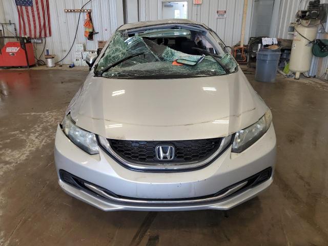 19XFB2F55EE080977 - 2014 HONDA CIVIC LX SILVER photo 5