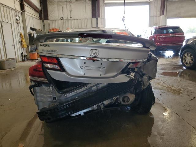 19XFB2F55EE080977 - 2014 HONDA CIVIC LX SILVER photo 6