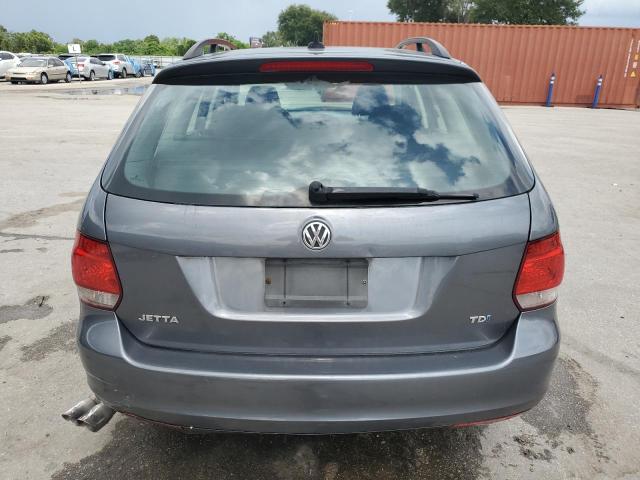 3VWPL7AJ5DM693766 - 2013 VOLKSWAGEN JETTA TDI Серый фото 6