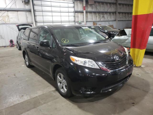 5TDKA3DC8CS014533 - 2012 TOYOTA SIENNA BASE BLACK photo 1