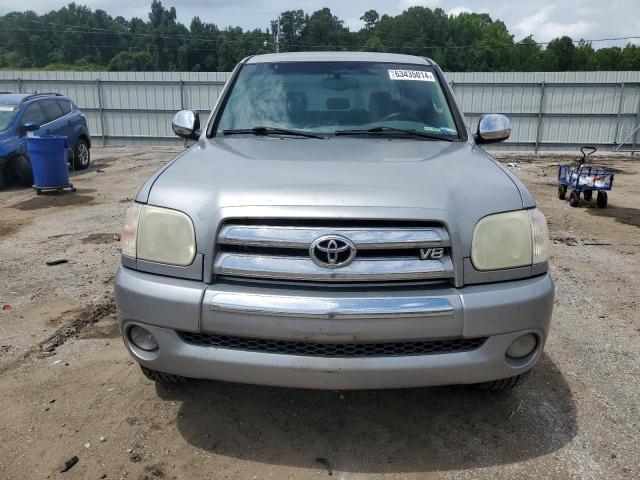 5TBDT44185S497430 - 2005 TOYOTA TUNDRA DOUBLE CAB SR5 SILVER photo 5