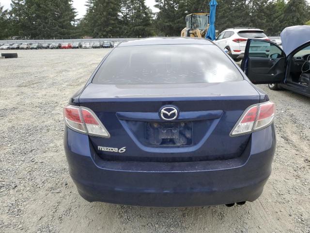 1YVHZ8CH1A5M19790 - 2010 MAZDA 6 I BLUE photo 6