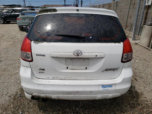 2T1KR32E23C117503 - 2003 TOYOTA COROLLA MA XR WHITE photo 6