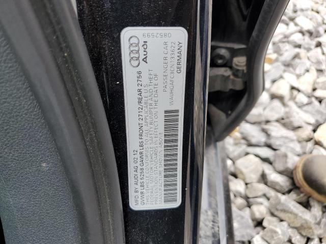 WAUHGAFC3CN133622 - 2012 AUDI A6 PRESTIGE 黑色 照片 12