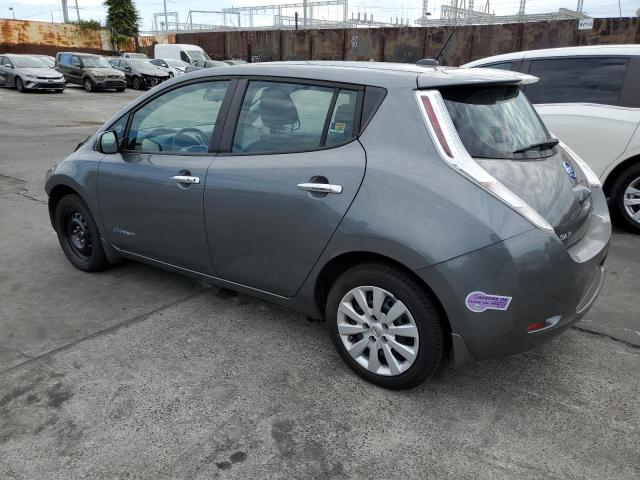 1N4BZ0CPXHC310325 - 2017 NISSAN LEAF S GRAY photo 2