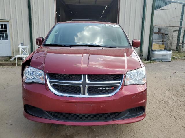 2C4RDGCG8ER305000 - 2014 DODGE GRAND CARA SXT BURGUNDY photo 5