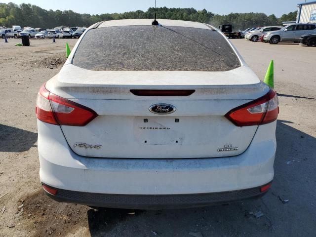 1FADP3F27DL221175 - 2013 FORD FOCUS SE WHITE photo 6