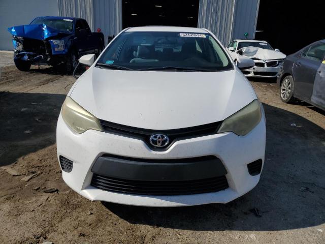 2T1BURHE4EC109060 - 2014 TOYOTA COROLLA L WHITE photo 5