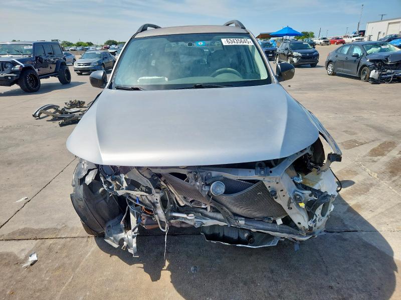 JF2SH6BCXAH795378 - 2010 SUBARU FORESTER XS SILVER photo 5