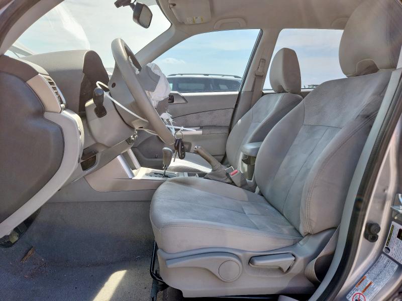 JF2SH6BCXAH795378 - 2010 SUBARU FORESTER XS SILVER photo 7