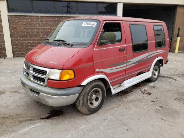 2B6HB11X22K132875 - 2002 DODGE RAM VAN B1500 RED photo 1