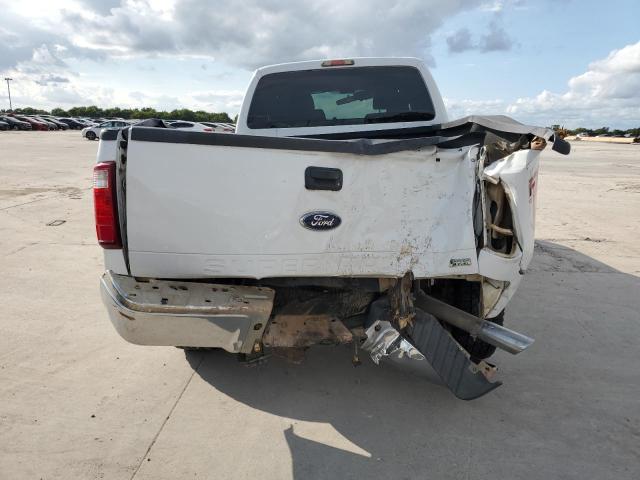 1FT7X2B62BEB69224 - 2011 FORD F250 SUPER DUTY WHITE photo 6