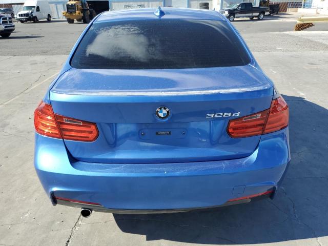 WBA3D3C57EK156328 - 2014 BMW 328 D BLUE photo 6