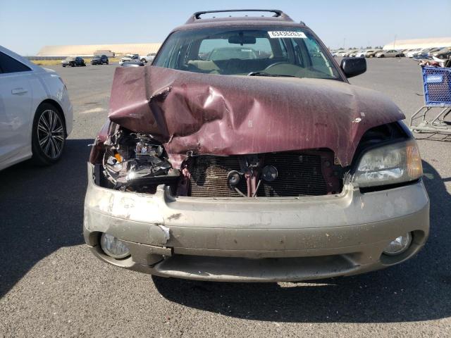 4S3BH6757Y7669682 - 2000 SUBARU LEGACY OUTBACK AWP 栗色 照片 5