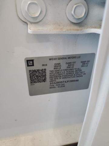 1G1ZB5ST4JF289946 - 2018 CHEVROLET MALIBU LS Weiß Foto 13