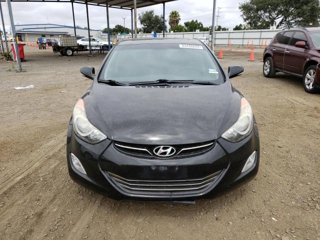 5NPDH4AE6DH382202 - 2013 HYUNDAI ELANTRA GLS BLACK photo 5