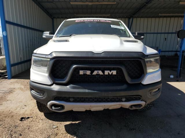 1C6SRFLT0LN377370 - 2020 RAM 1500 REBEL WHITE photo 5