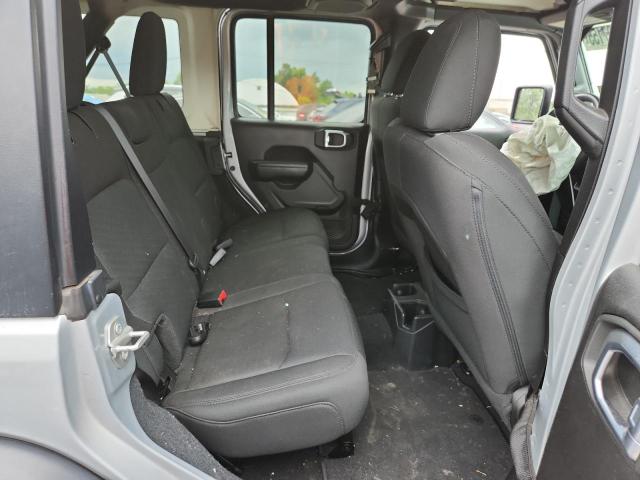 1C4HJXDGXNW168832 - 2022 JEEP WRANGLER U SPORT Gümüş fotoğraf 11