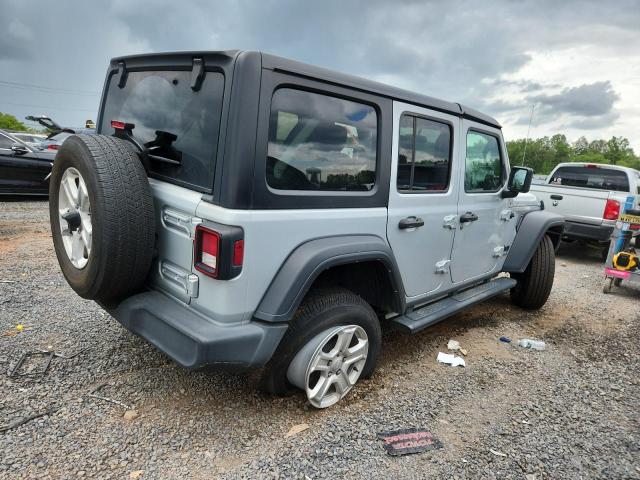 1C4HJXDGXNW168832 - 2022 JEEP WRANGLER U SPORT Gümüş fotoğraf 3
