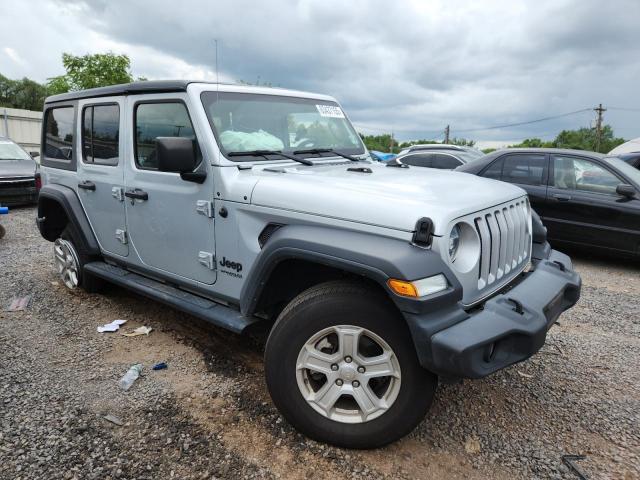 1C4HJXDGXNW168832 - 2022 JEEP WRANGLER U SPORT Gümüş fotoğraf 4