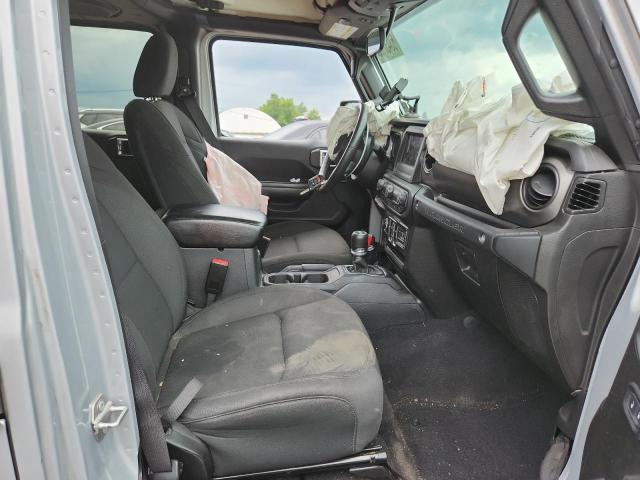 1C4HJXDGXNW168832 - 2022 JEEP WRANGLER U SPORT Gümüş fotoğraf 7