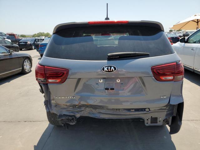 5XYPG4A5XLG613656 - 2020 KIA SORENTO S BLUE photo 6