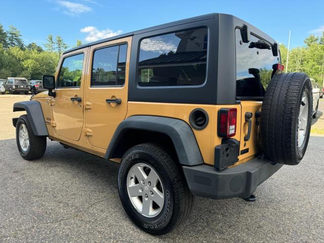 1C4BJWDG0EL183339 - 2014 JEEP WRANGLER U SPORT ORANGE photo 3