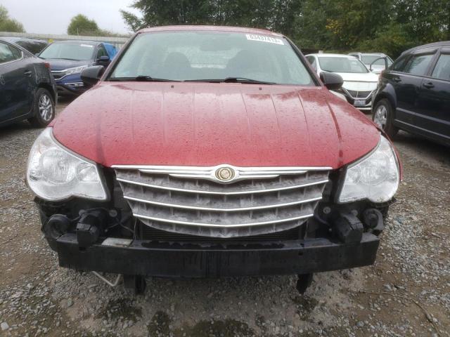 1C3LC46K07N621650 - 2007 CHRYSLER SEBRING RED photo 5