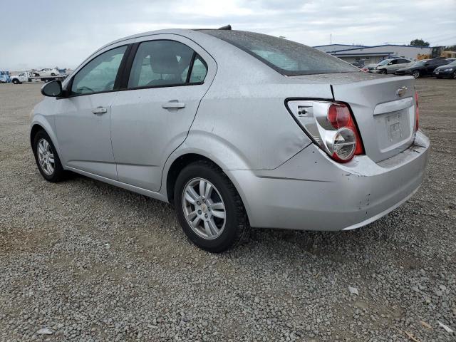 1G1JB5SH6C4138372 - 2012 CHEVROLET SONIC LS SILVER photo 2