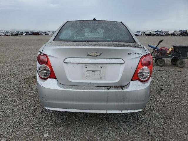 1G1JB5SH6C4138372 - 2012 CHEVROLET SONIC LS SILVER photo 6