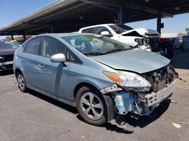 JTDKN3DU3F1968251 - 2015 TOYOTA PRIUS SILVER photo 4