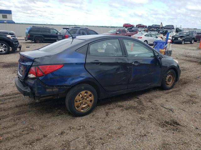 KMHCT4AE5GU987361 - 2016 HYUNDAI ACCENT SE BLUE photo 3