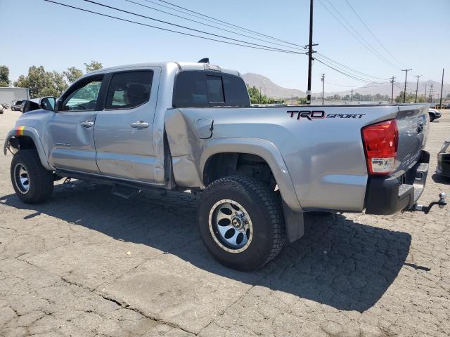 3TYBZ5DN0MT000461 - 2021 TOYOTA TACOMA DOUBLE CAB GRAY photo 2