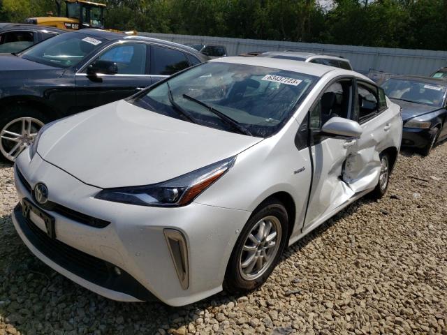 JTDL9MFUXN3035686 - 2022 TOYOTA PRIUS LE WHITE photo 1