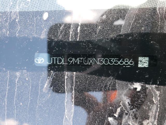 JTDL9MFUXN3035686 - 2022 TOYOTA PRIUS LE WHITE photo 12