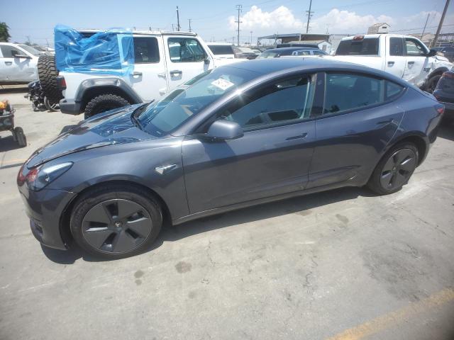 5YJ3E1EA0PF681357 - 2023 TESLA MODEL 3 GRAY photo 1