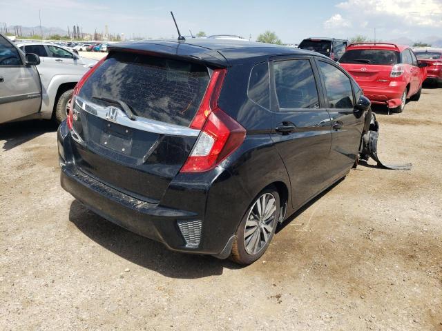 JHMGK5H7XGS001399 - 2016 HONDA FIT EX BLACK photo 3