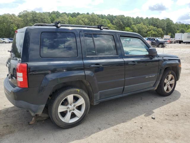 1C4NJPFA8DD125547 - 2013 JEEP PATRIOT LATITUDE BLACK photo 3